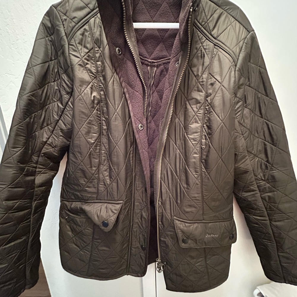 Barbour Green Quilted Jacket